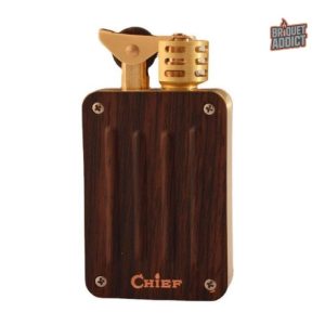 Briquet Essence Chief en bois élégant et pratique