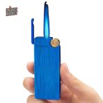 Briquet extra plat résistant au vent, idéal extérieur