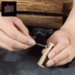 Accessoire de feu pratique, briquet flamme éternelle compact