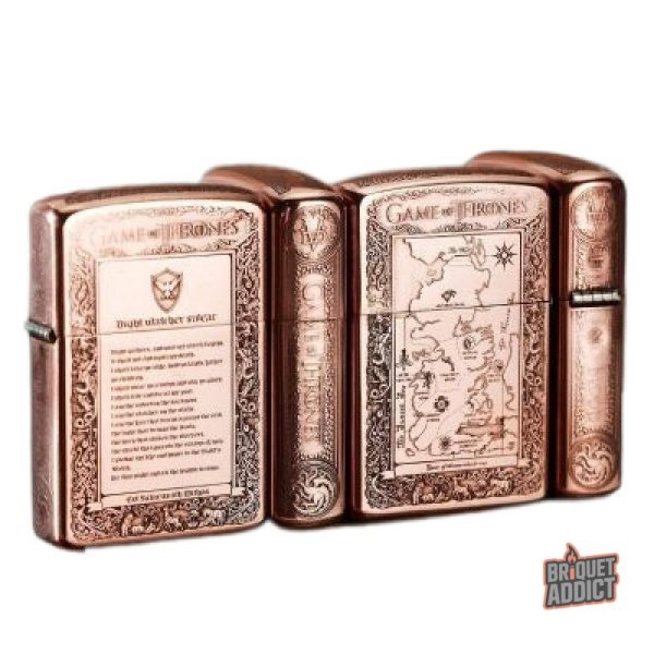 Briquet essence inspiré de Game Of Thrones, accessoire unique
