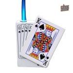 Briquet créatif inspiré des jeux de cartes