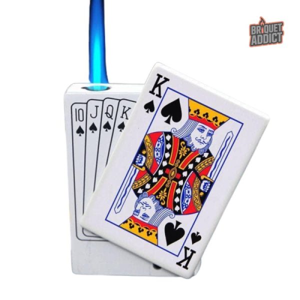 Briquet créatif inspiré des jeux de cartes