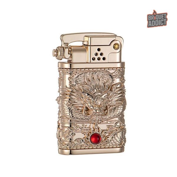 Briquet essence en laiton, design classique et intemporel