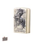 Briquet Licorne original aux couleurs vives et design fantaisie