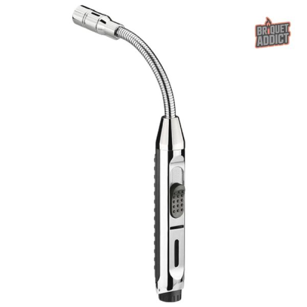 Briquet électrique allongé, idéal pour les cheminées et barbecues