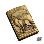Briquet Original Loup design unique et fonctionnel