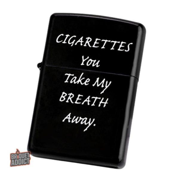 Briquet Original Noir et Blanc élégant et moderne