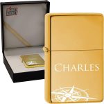 Briquet personnalisé en métal, style élégant et fonctionnel