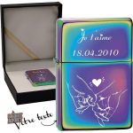 Briquet personnalisé à l'unité pour un usage quotidien