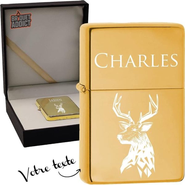 Cadeau briquet personnalisé, idéal pour un anniversaire