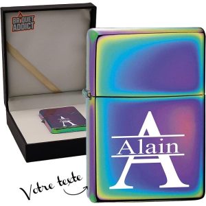 Briquet avec prénom, idéal pour les fumeurs