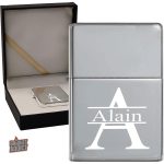 Briquet design unique, personnalisable avec prénom