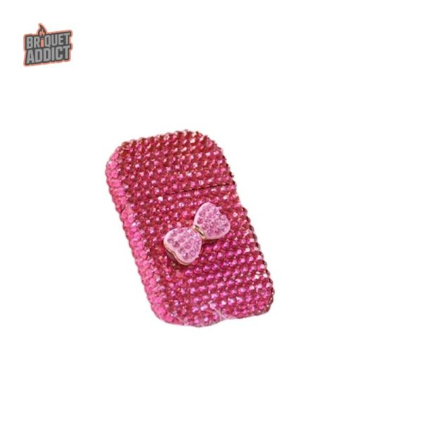 Briquet original pour femme, strass décoratifs