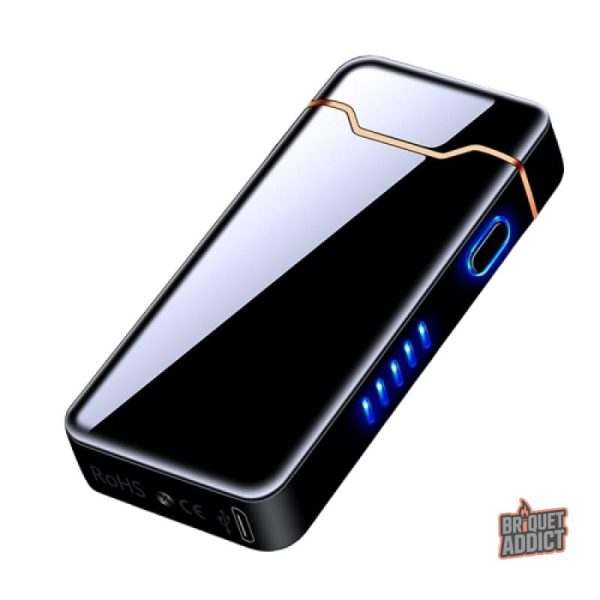Briquet électrique USB, compact et facile à utiliser