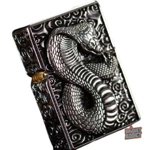 Briquet Serpent original au design unique et serpentiforme