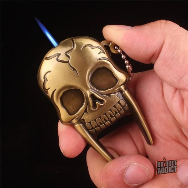 Briquet Skull, design original en forme de crâne