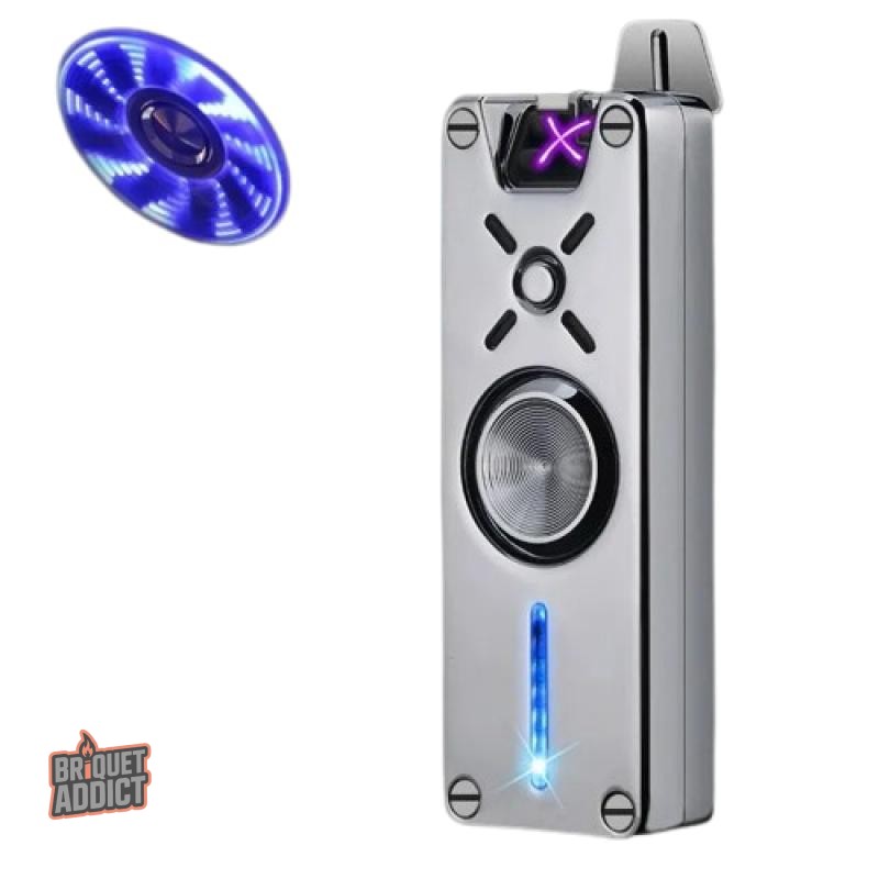 Briquet électrique Spinner avec design moderne