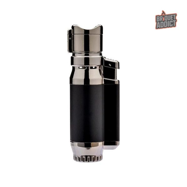 Briquet Tempête, flamme quadruple pour conditions extrêmes