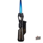 Briquet résistant au vent, parfait pour le camping et les activités en plein air