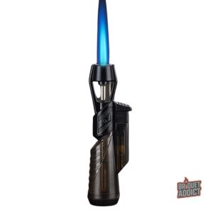 Briquet résistant au vent, parfait pour le camping et les activités en plein air