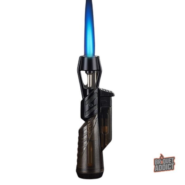 Briquet résistant au vent, parfait pour le camping et les activités en plein air