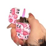 Briquet Tempête Rose élégant et performant