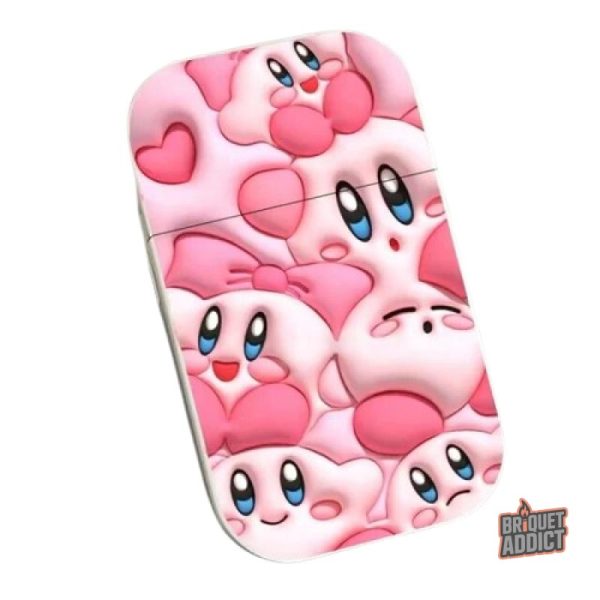 Briquet Tempête couleur rose, design moderne