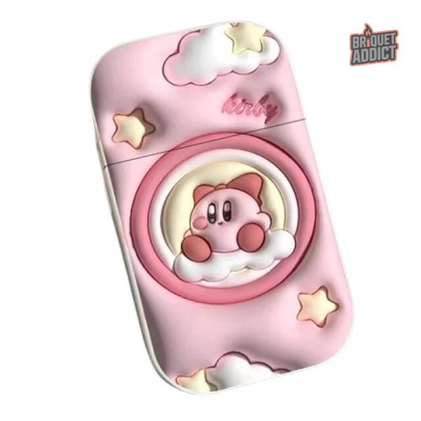 Briquet Tempête compact et stylé en rose