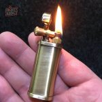 Briquet essence inspiré par Thomas Shelby, design unique