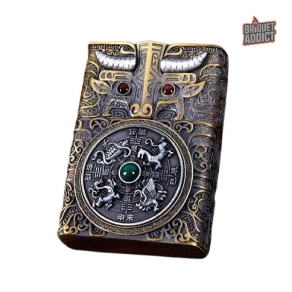 Briquet essence Tibétain avec design unique
