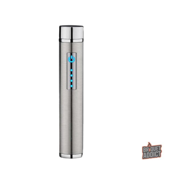 Briquet USB compact, parfait pour les déplacements