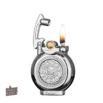 Briquet Vintage élégant en métal pour un style rétro