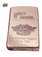 Briquet essence Zippo avec design Harley Davidson