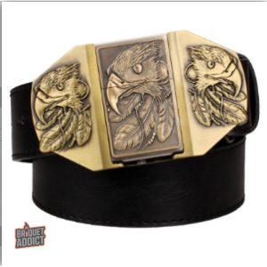 Ceinture avec briquet original