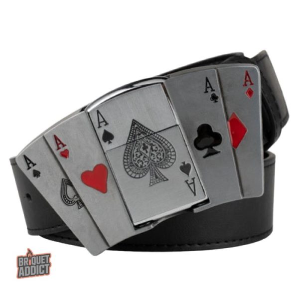 Accessoire pratique et tendance : ceinture avec briquet intégré