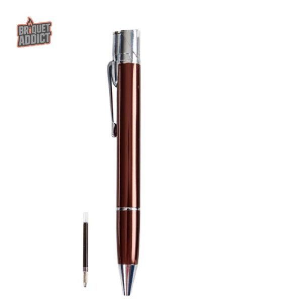 Briquet et stylo dans un coffret, parfait pour les déplacements