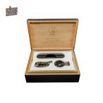 Coffret coupe cigare et briquet tempête