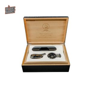 Coffret coupe cigare et briquet tempête