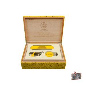 Set pratique de coupe cigare et briquet tempête