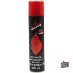 Gaz pour briquet tempête, recharge pratique et efficace