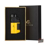 Briquet résistant au vent, idéal pour les aventures en extérieur