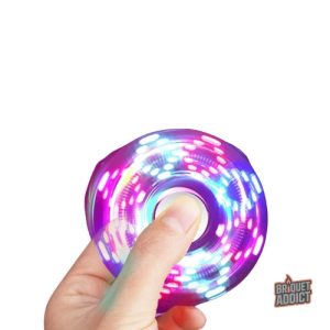 Briquet électrique avec design innovant et fonction spinner