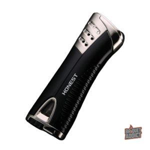 Briquet Honest, modèle tempête élégant et fonctionnel