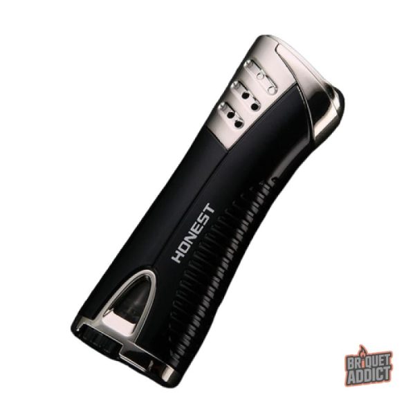 Briquet Honest, modèle tempête élégant et fonctionnel