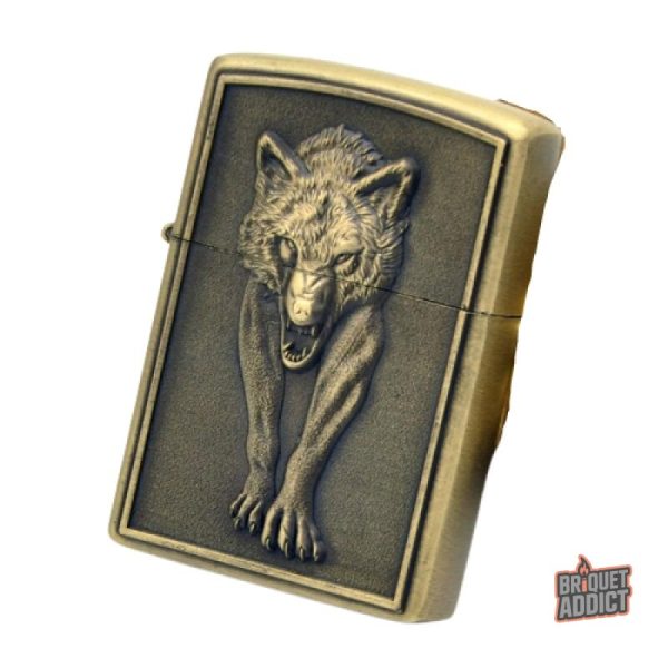 Briquet loup avec design unique et créatif