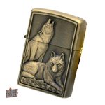 Accessoire de poche : briquet en forme de loup