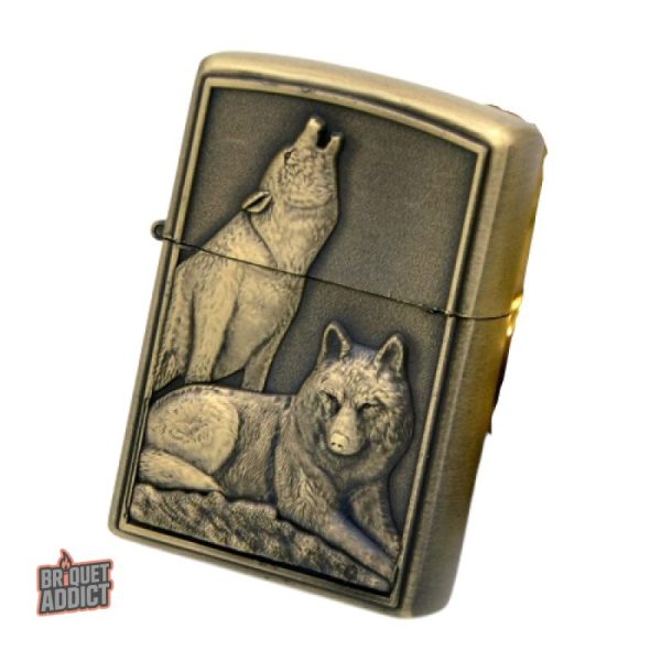 Accessoire de poche : briquet en forme de loup