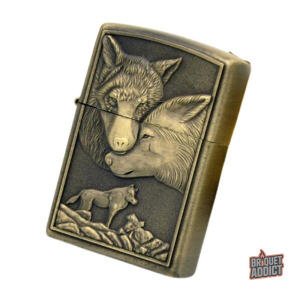 Briquet original loup, parfait pour les collectionneurs