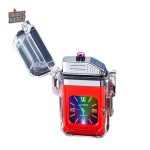 Briquet électrique avec fonction montre intégrée