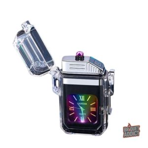 Design innovant de montre briquet électrique